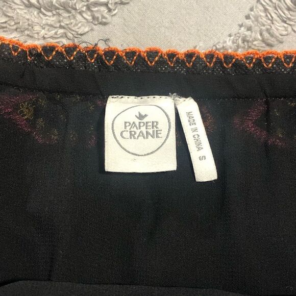 PAPER Crane off the shoulder crop top size S/M - Picture 3 of 12